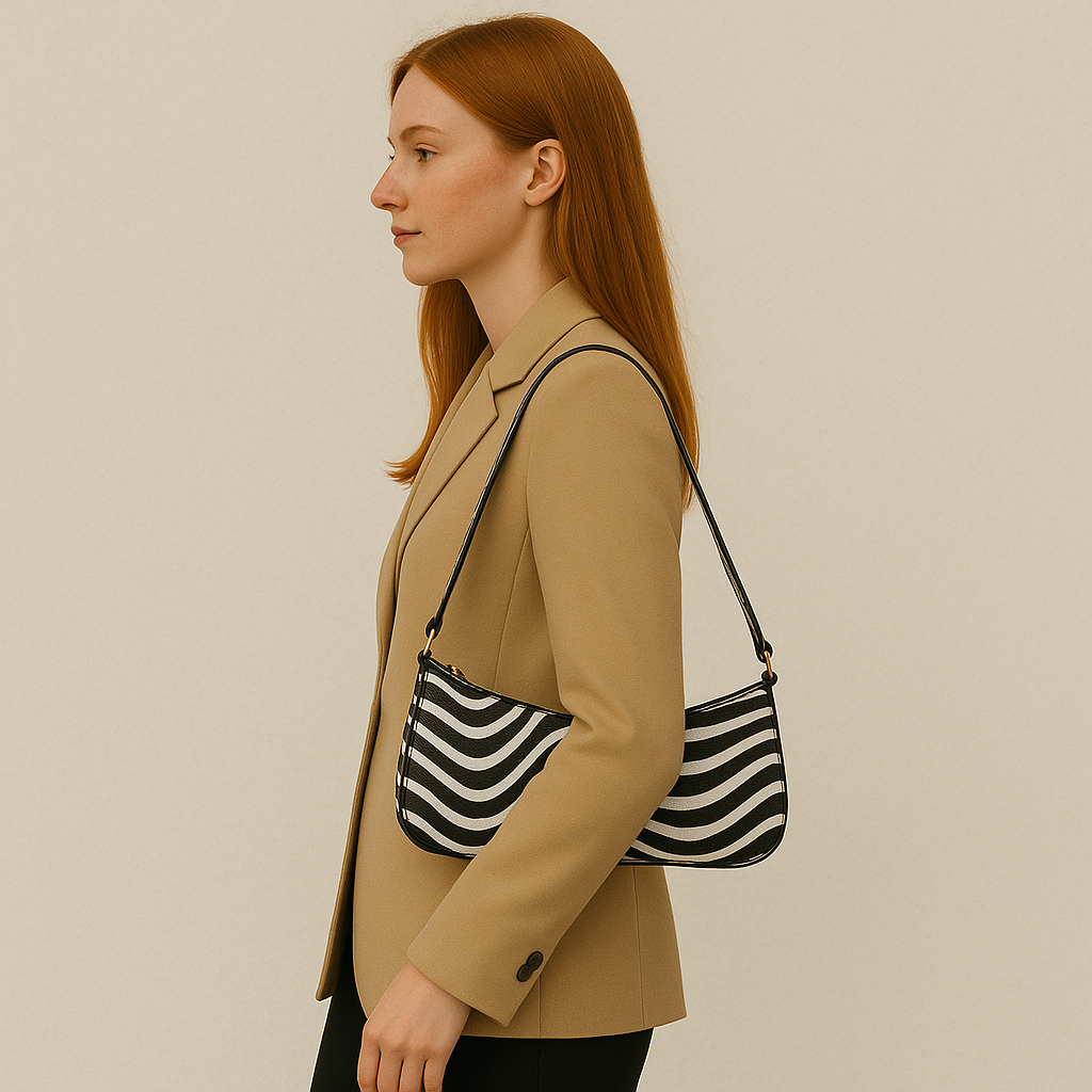 Animal Print Leather Tote – The Camila