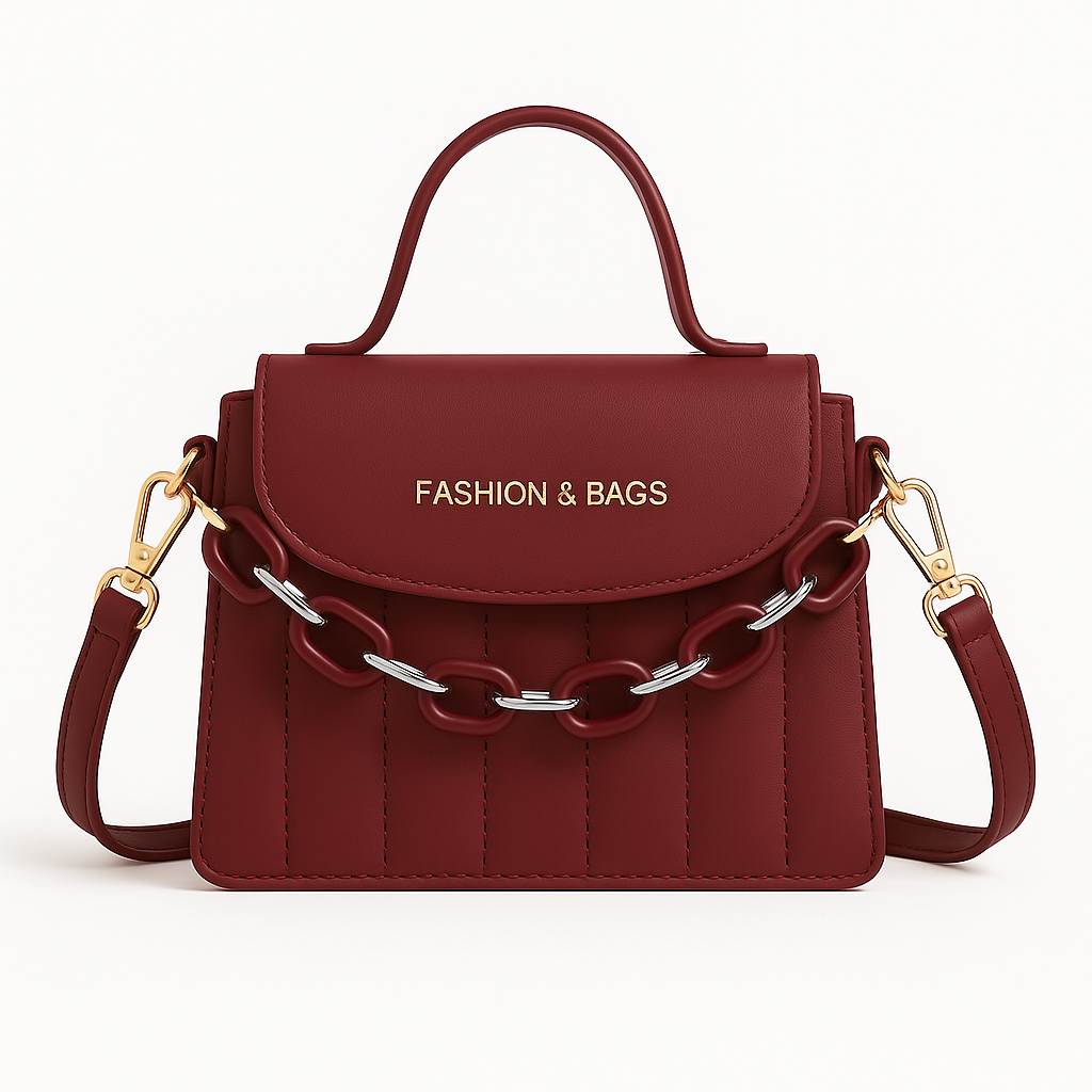 Elegant Crossbody Chain Bag – Isabela