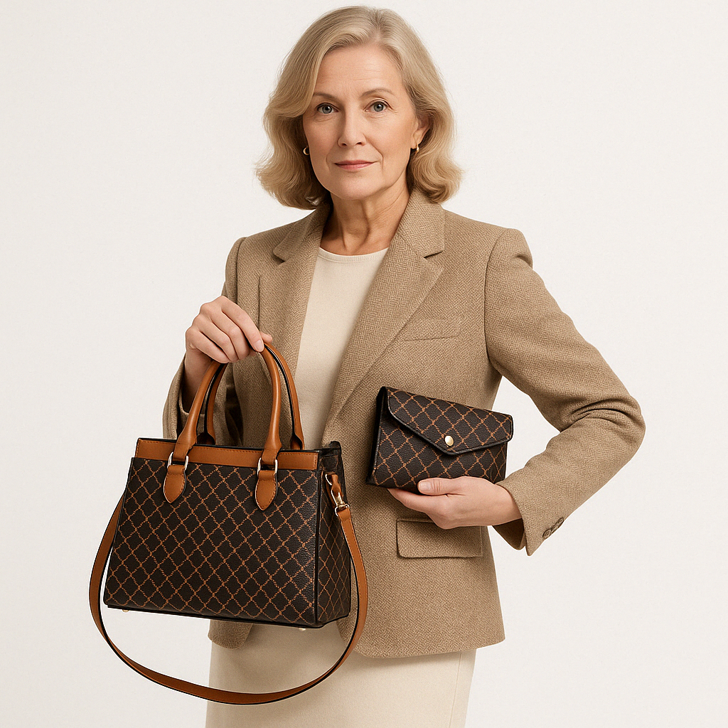 Large Capacity Handbag 3-in-1 – Sofia
