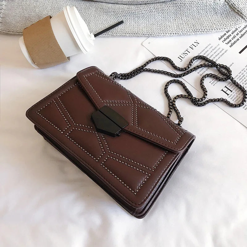 Designer Leather Crossbody – Elise