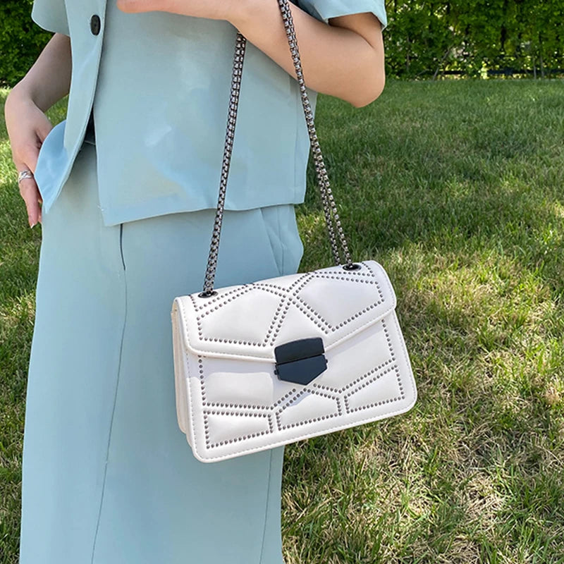 Designer Leather Crossbody – Elise