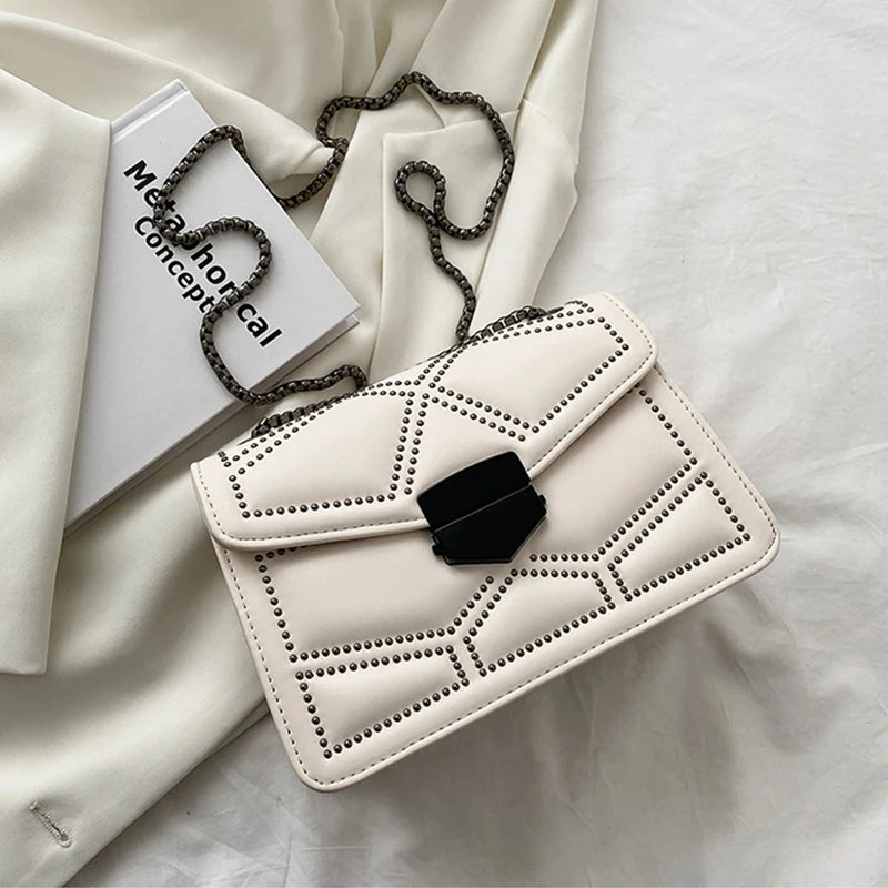 Designer Leather Crossbody – Elise