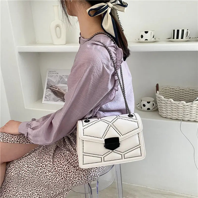 Designer Leather Crossbody – Elise