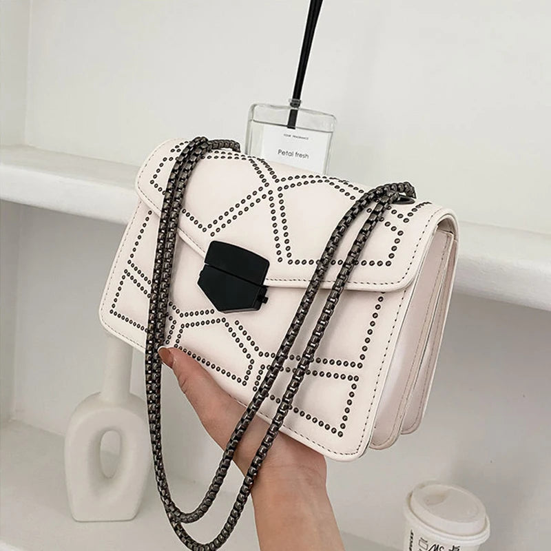 Designer Leather Crossbody – Elise