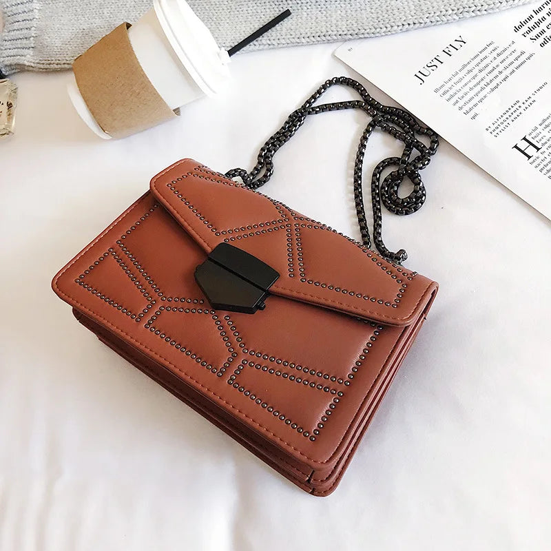 Designer Leather Crossbody – Elise