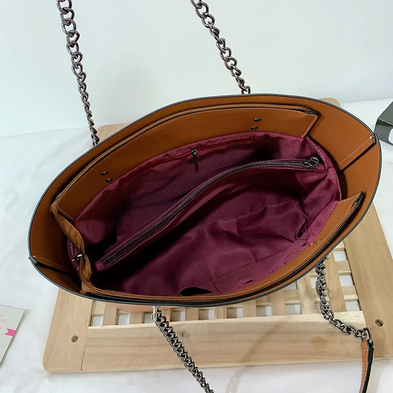 Casual Chain Shoulder Handbag – The Colette