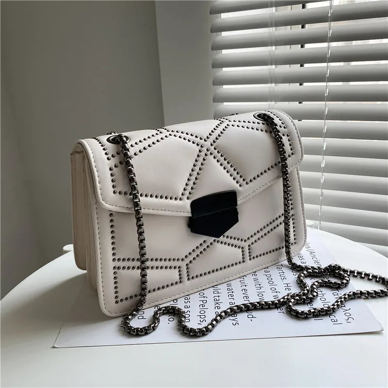 Designer Leather Crossbody – Elise