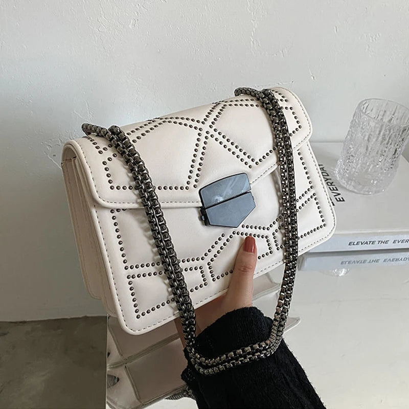 Designer Leather Crossbody – Elise