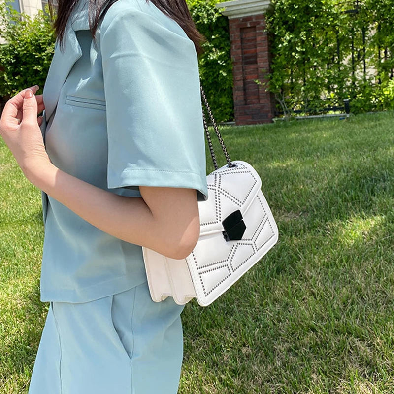 Designer Leather Crossbody – Elise
