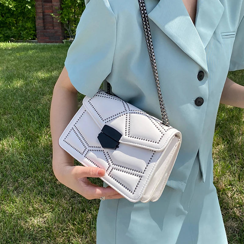 Designer Leather Crossbody – Elise