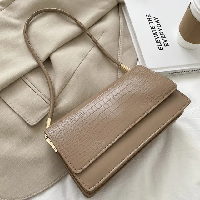 Designer Small Alligator Crossbody Bag – The Camille