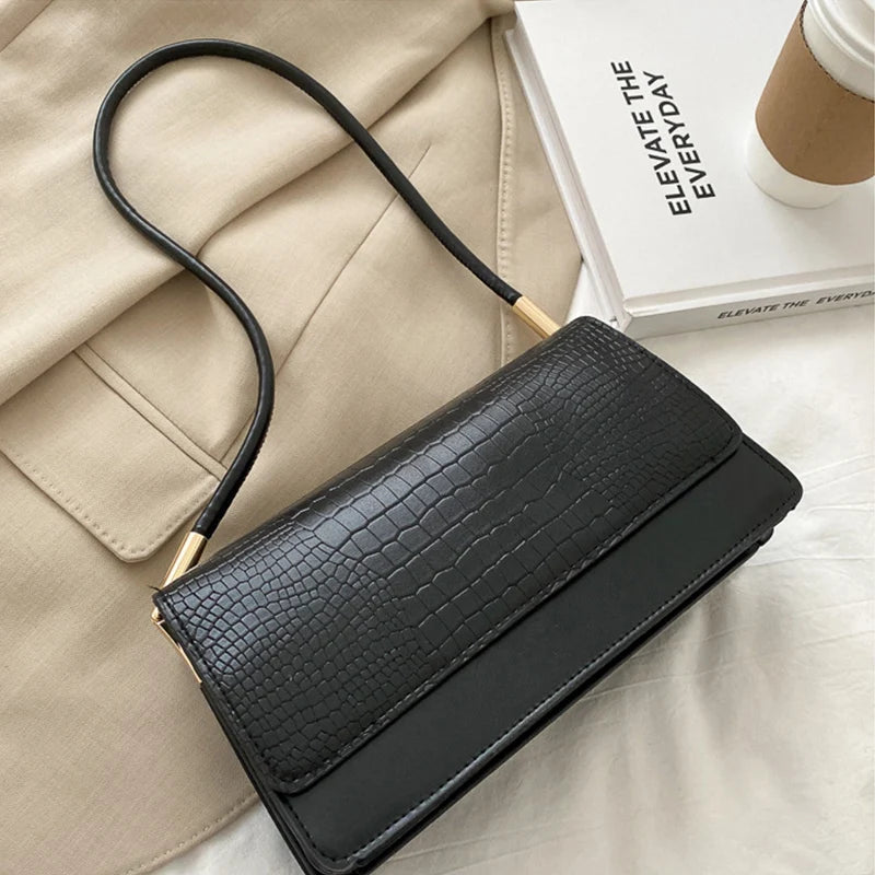 Designer Small Alligator Crossbody Bag – The Camille