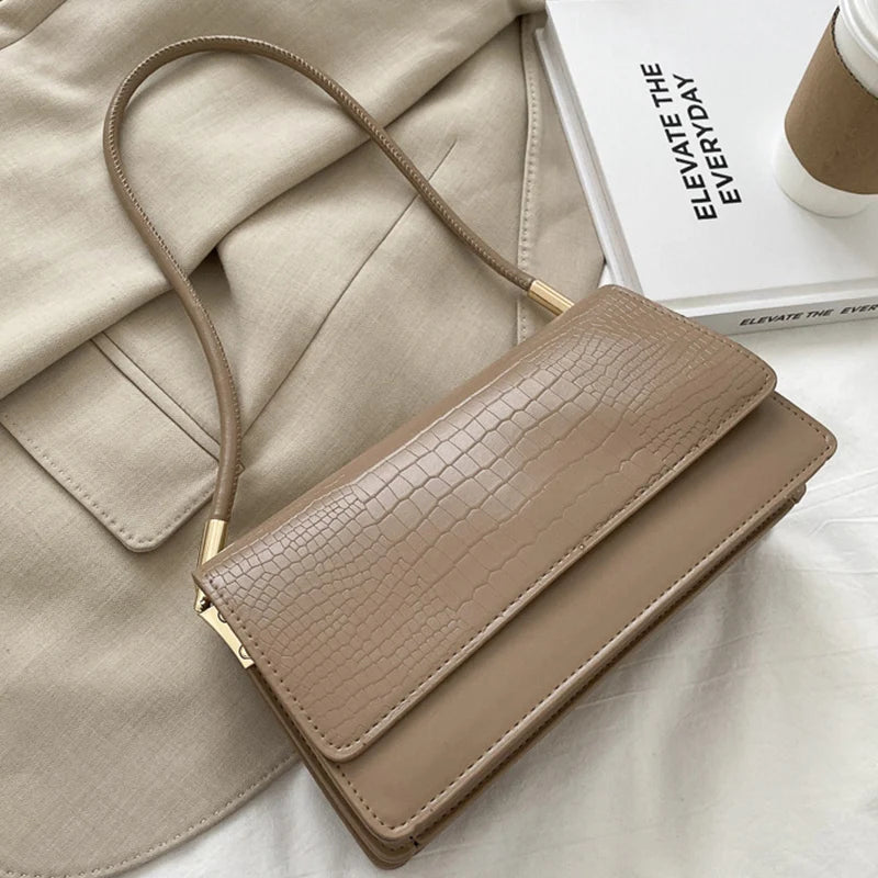 Designer Small Alligator Crossbody Bag – The Camille