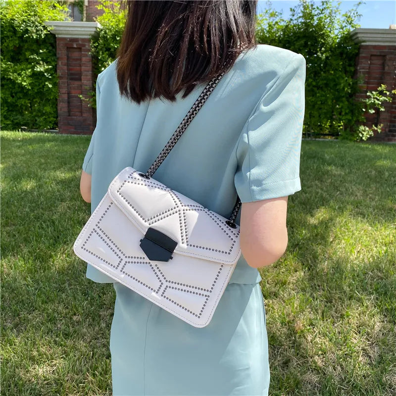 Designer Leather Crossbody – Elise