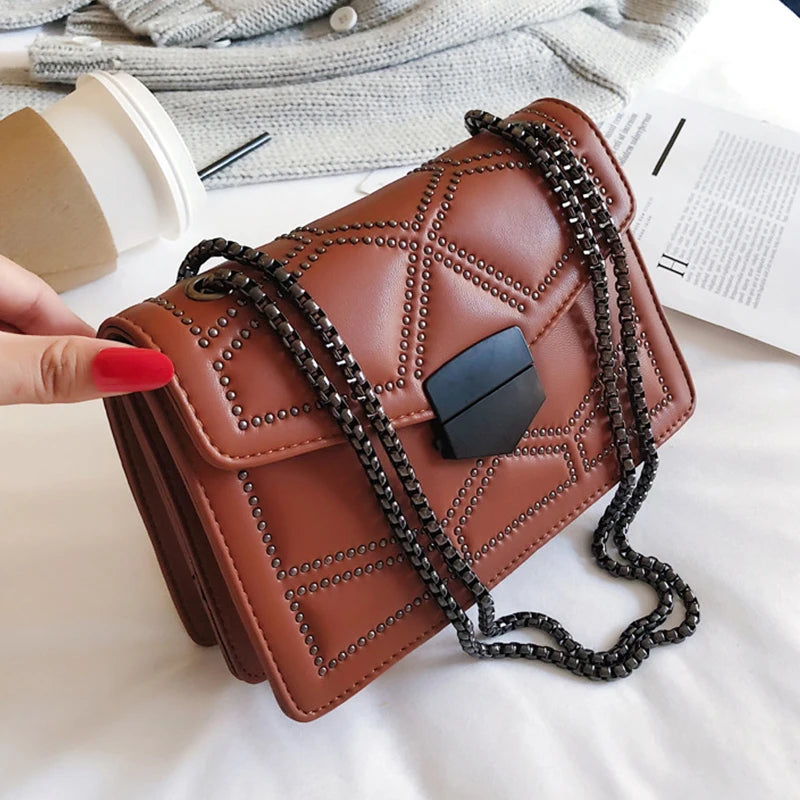 Designer Leather Crossbody – Elise
