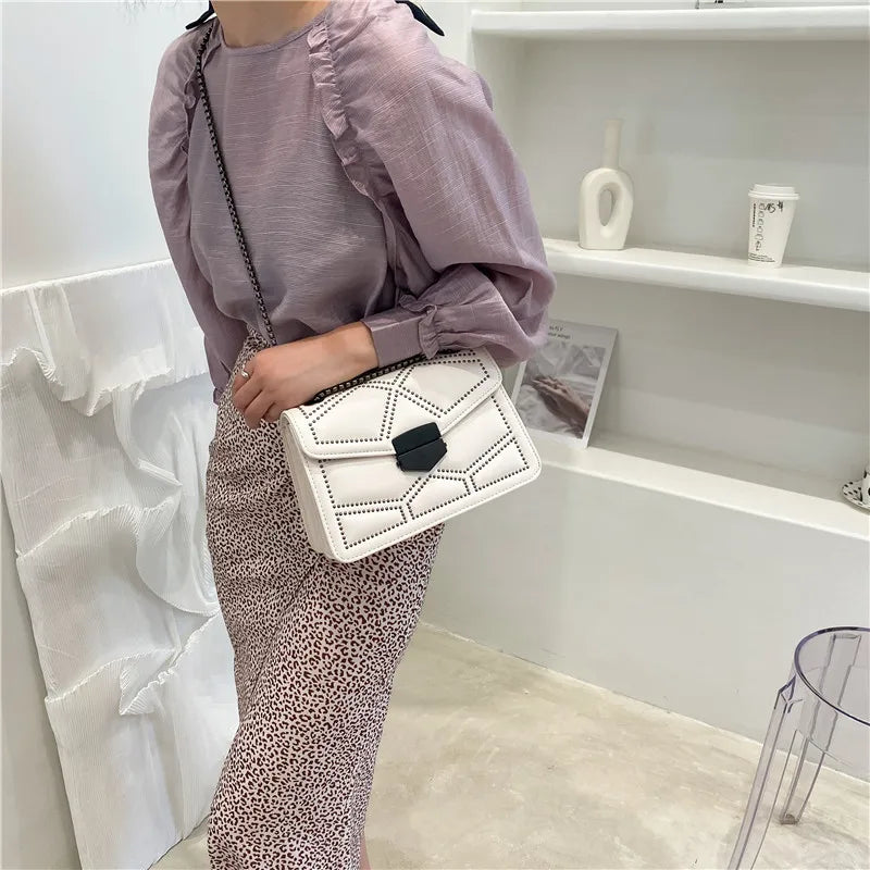 Designer Leather Crossbody – Elise