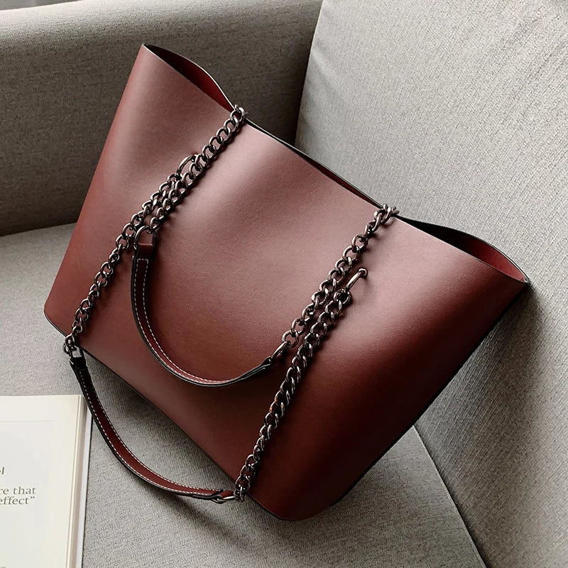 Casual Chain Shoulder Handbag – The Colette