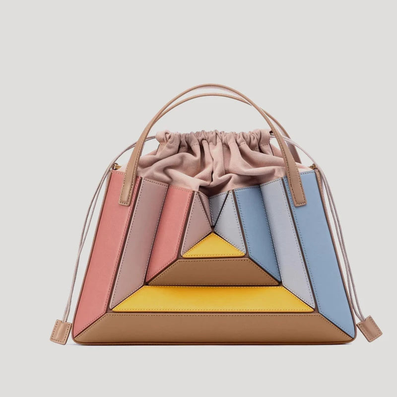 Fashion Contrast Shoulder Bag – Sienna