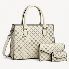 Large Capacity Color Block Handbag – Sofia