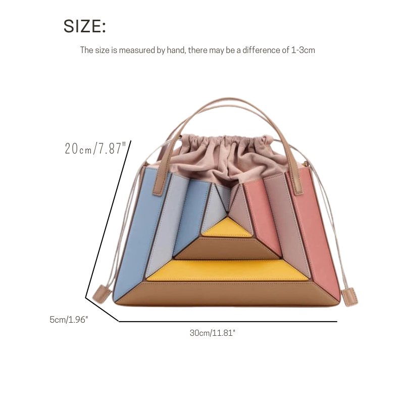 Fashion Contrast Shoulder Bag – Sienna