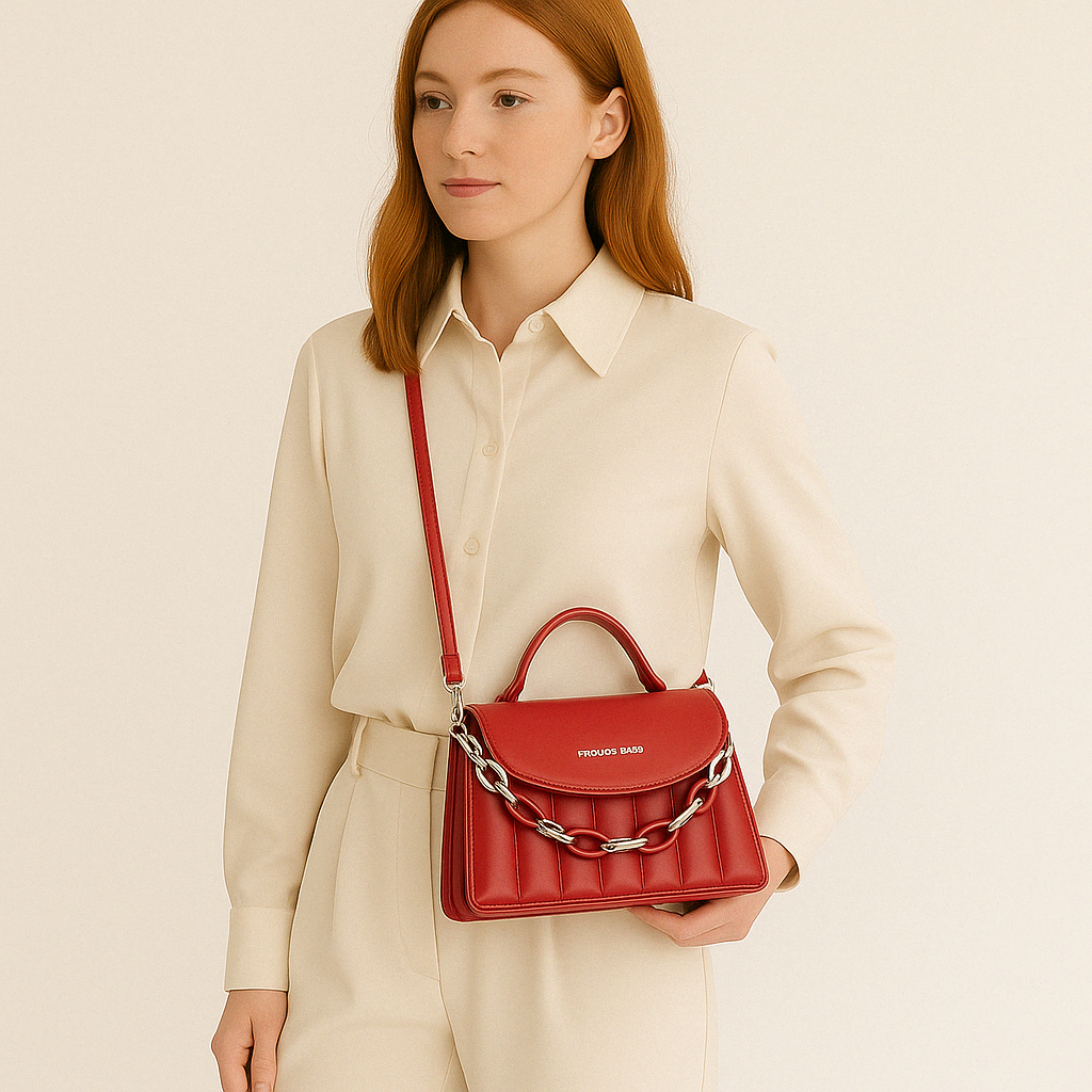 Elegant Crossbody Chain Bag – Isabela