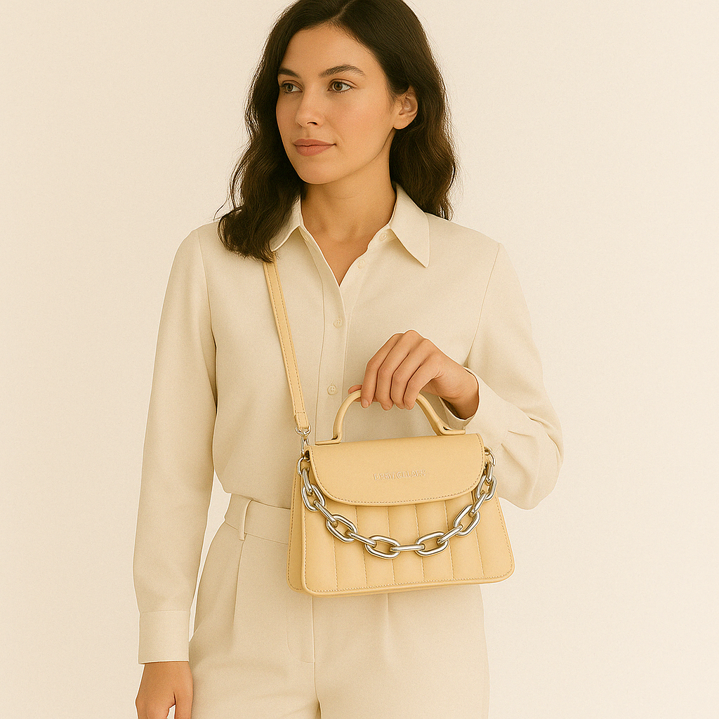 Elegant Crossbody Chain Bag – Isabela