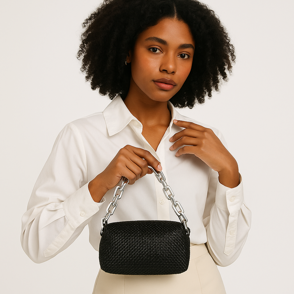 Elegant Rhinestone Chain Bag – The Vivienne