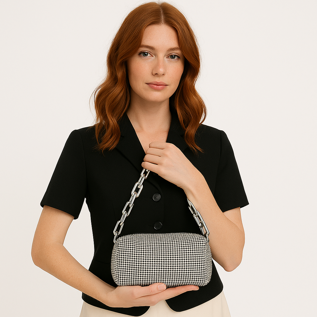 Elegant Rhinestone Chain Bag – The Vivienne