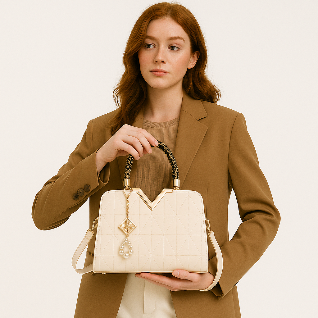 Elegant Designer PU Leather Bag – The Arabella