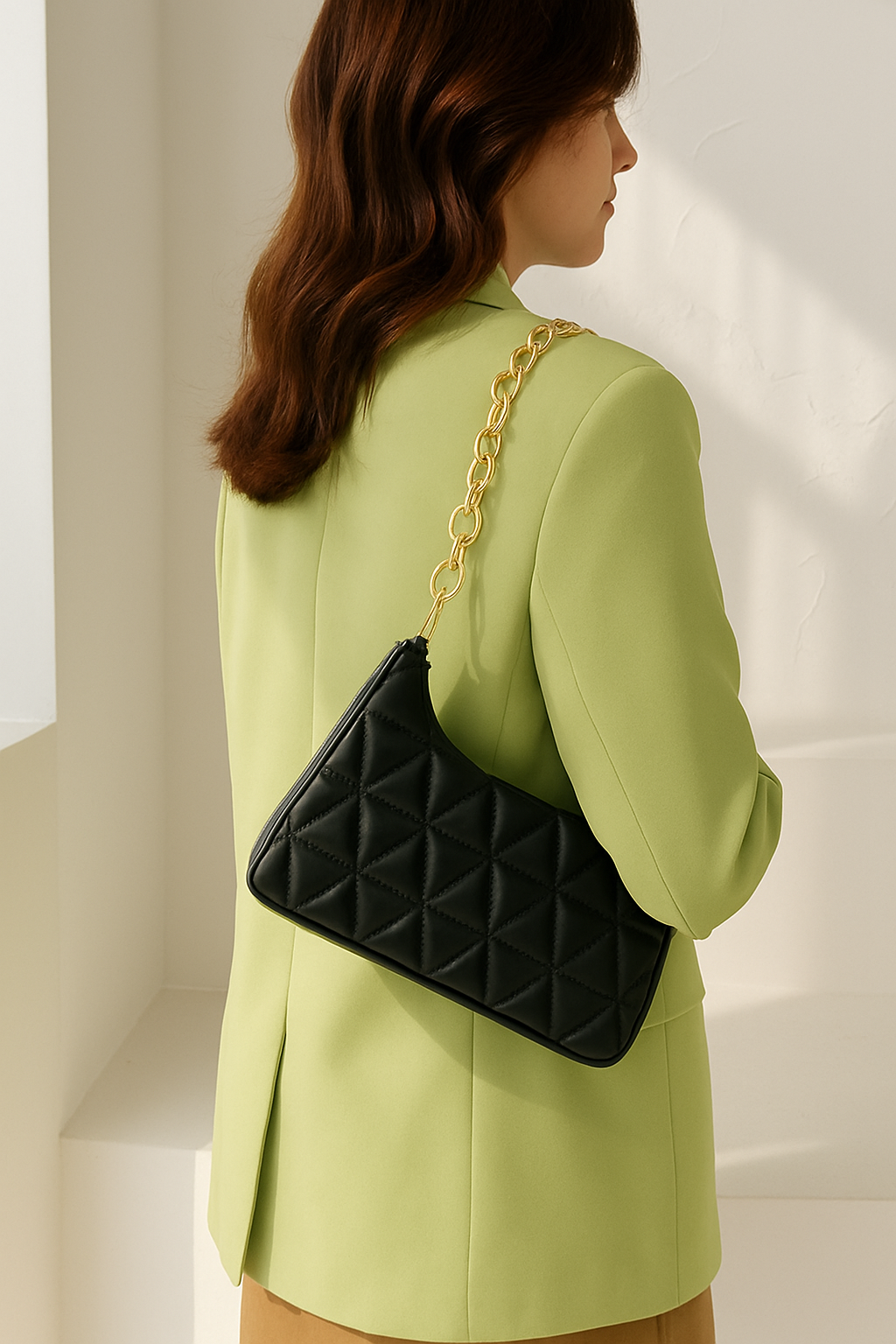Trendy Chain Underarm Bag – The Victoria