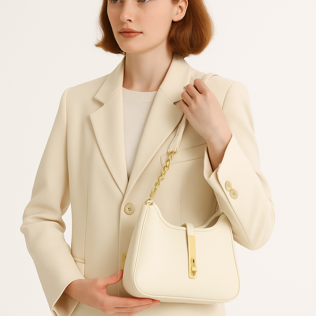 Minimalist Luxury Shoulder Bag – The Isla
