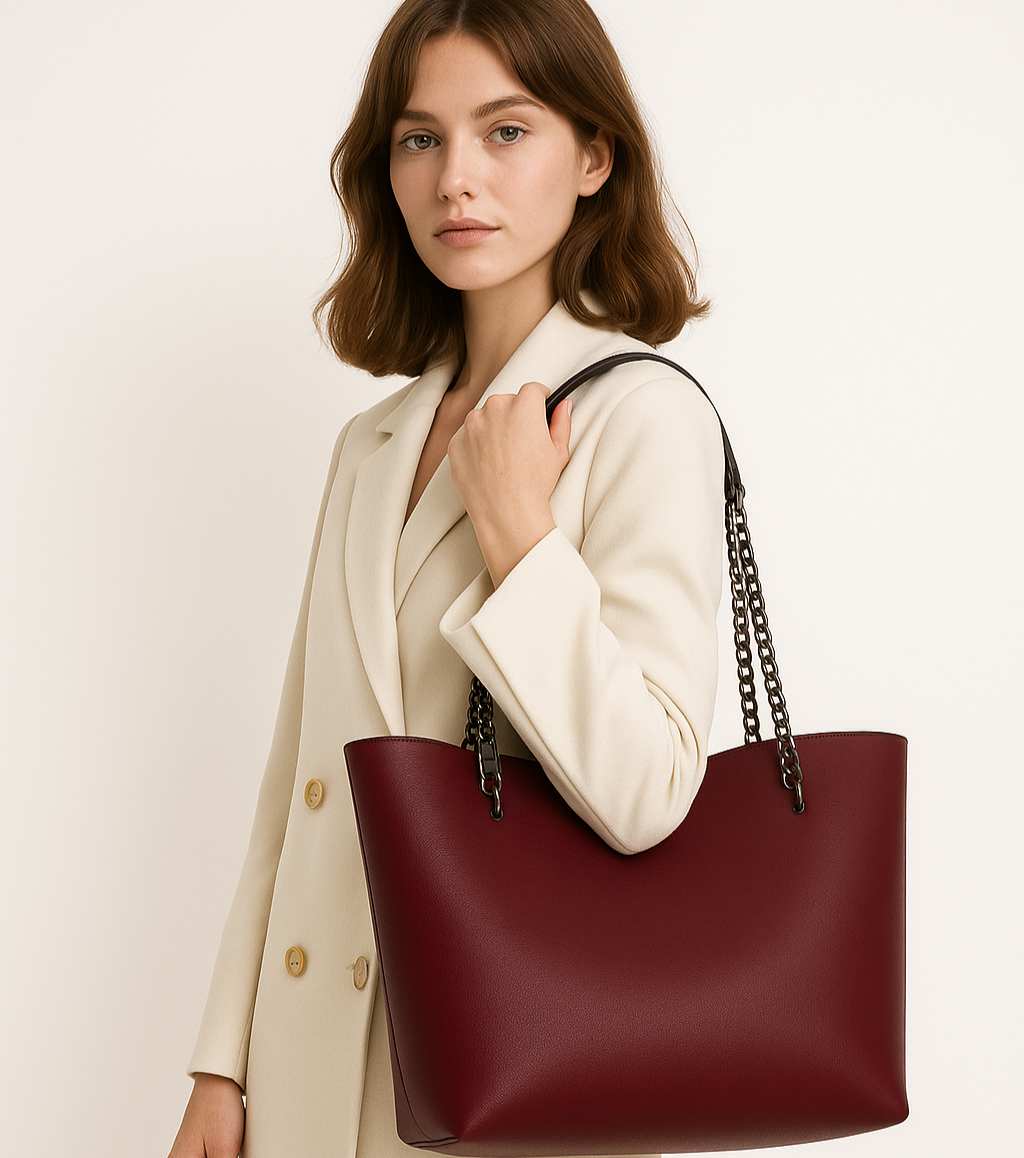 Casual Chain Shoulder Handbag – The Colette