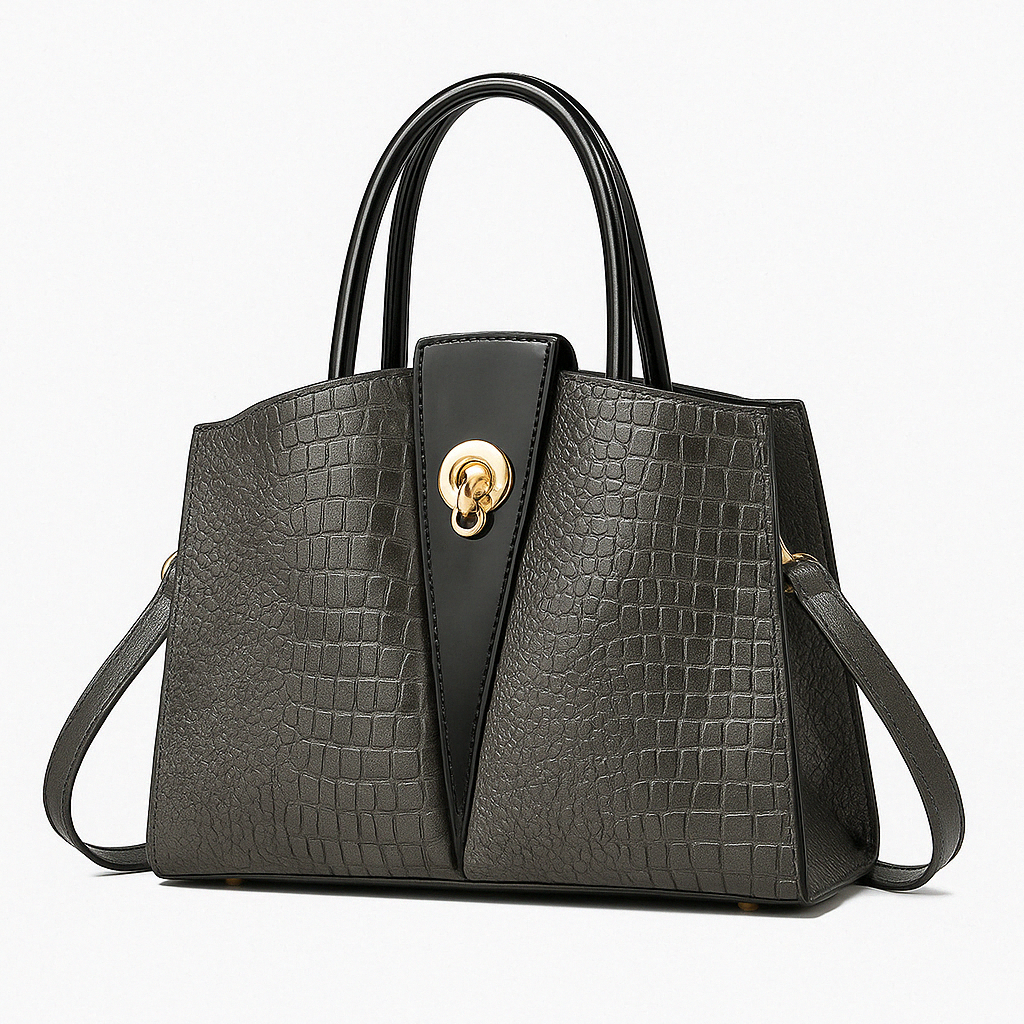 Chic High Quality Leather Handbag – Elara