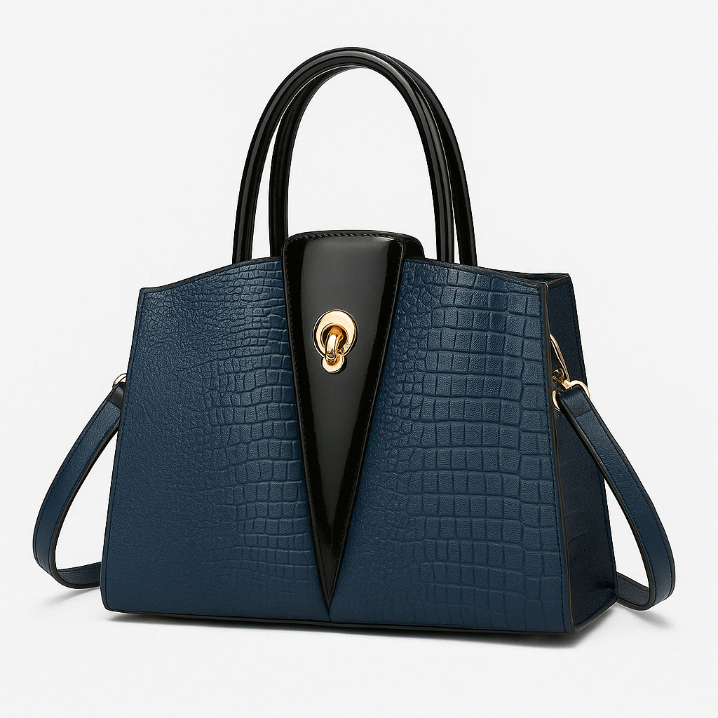 Chic High Quality Leather Handbag – Elara