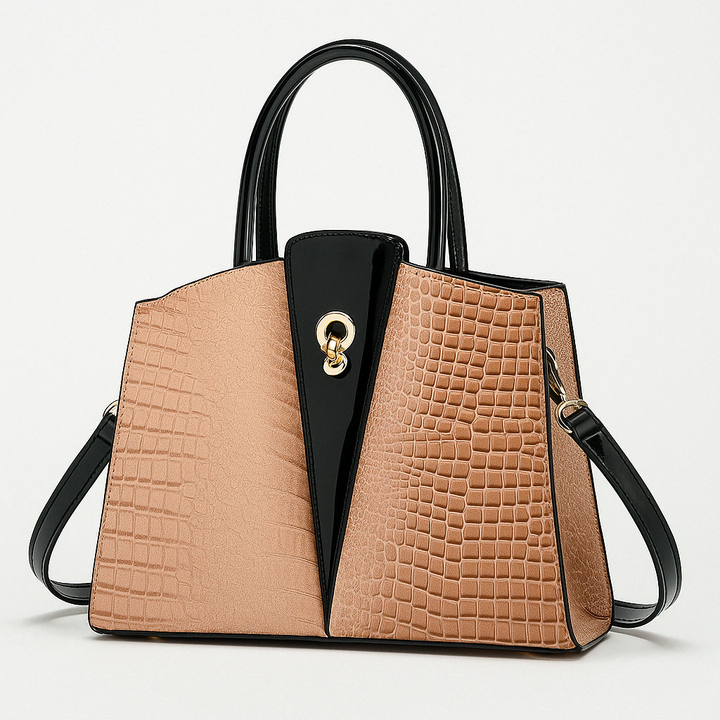 Chic High Quality Leather Handbag – Elara
