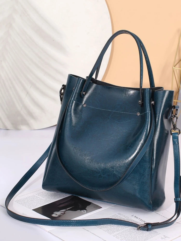 Genuine Leather Handbag – Elise