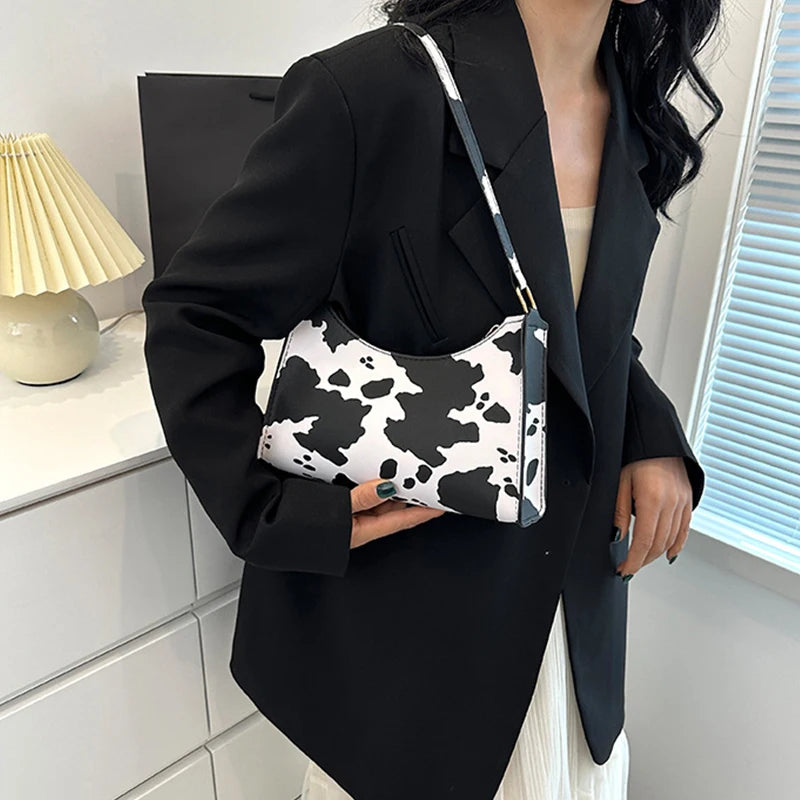 Animal Print Leather Tote – The Camila