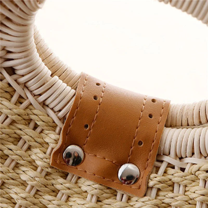 Casual Woven Shell Bag – Mirella