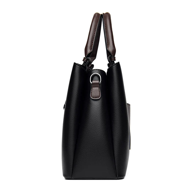 Leather Shoulder Bag - Charlotte