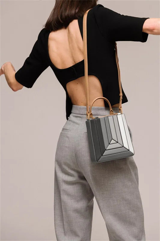 Geometric Shoulder Bag – Nérah
