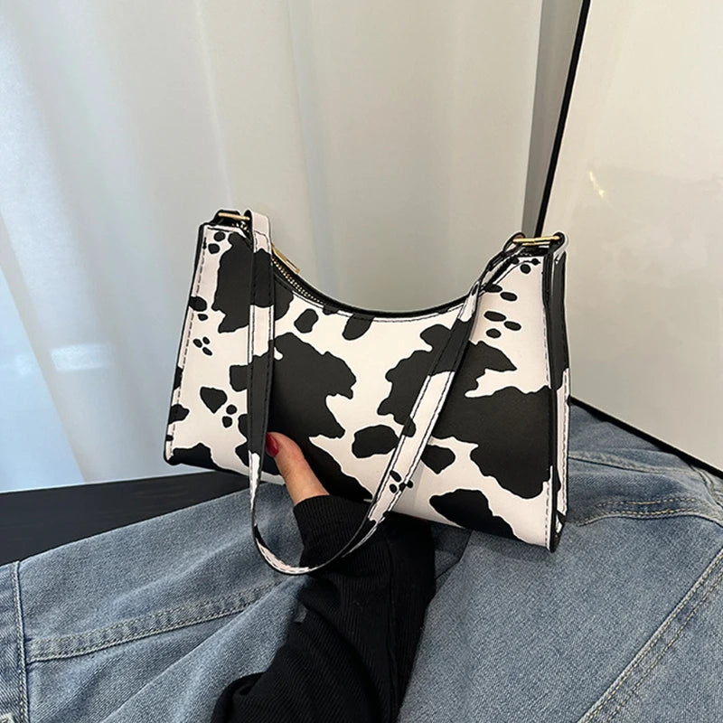 Animal Print Leather Tote – The Camila