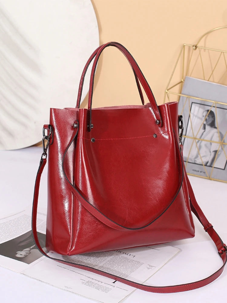 Genuine Leather Handbag – Elise