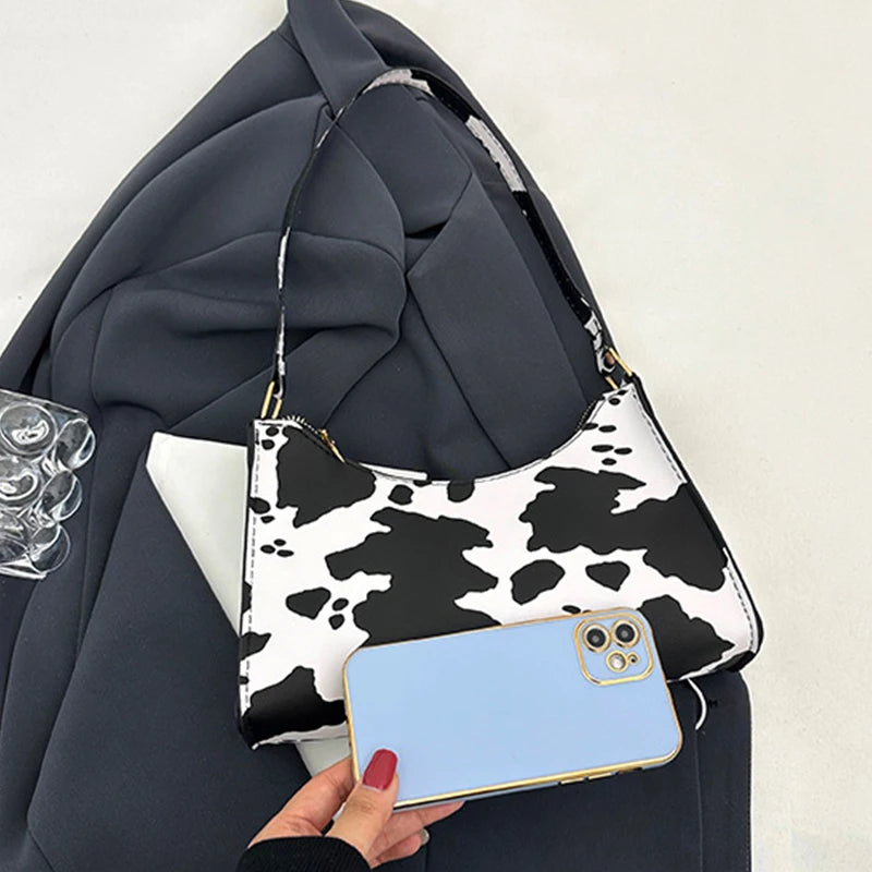 Animal Print Leather Tote – The Camila