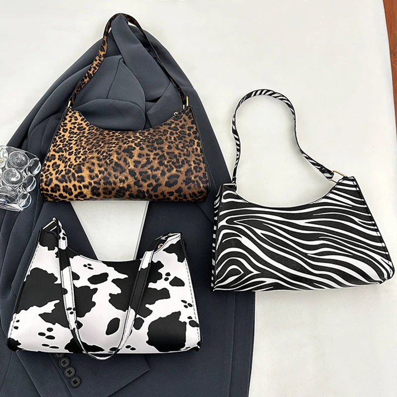 Animal Print Leather Tote – The Camila