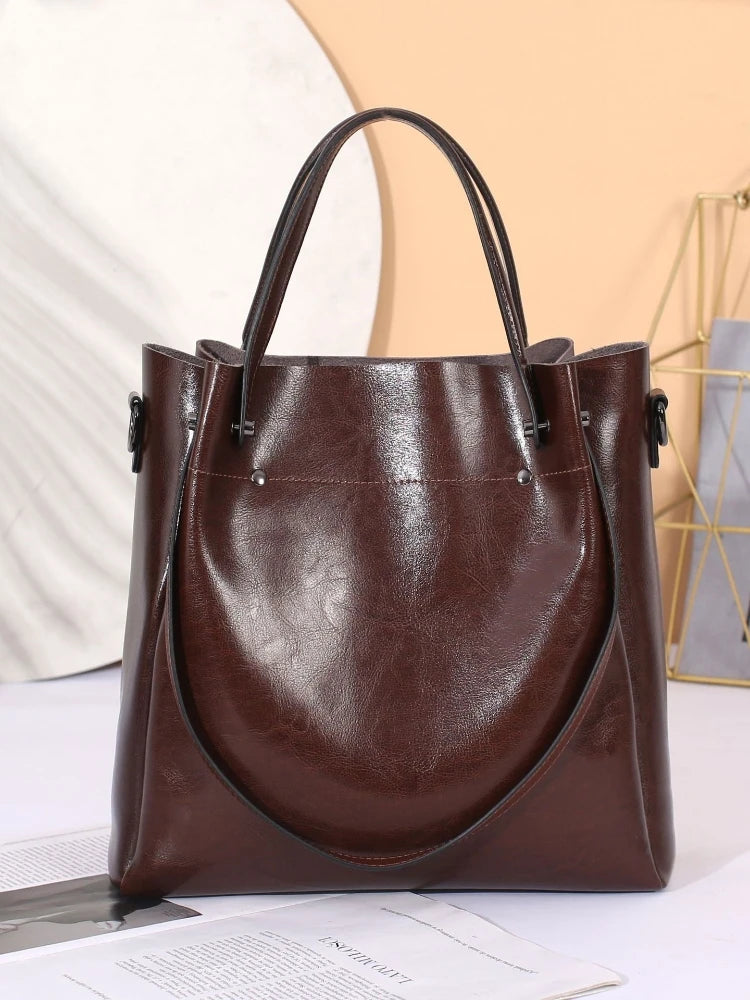 Genuine Leather Handbag – Elise