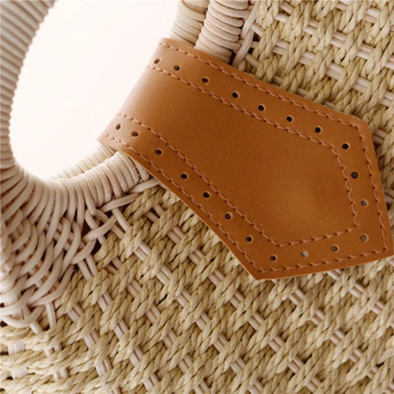 Casual Woven Shell Bag – Mirella