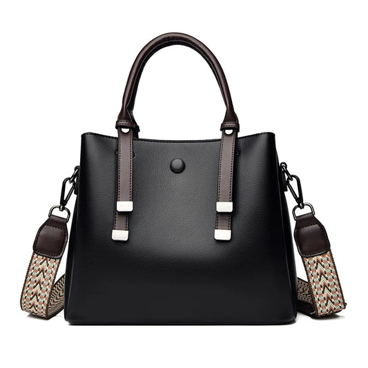 Leather Shoulder Bag - Charlotte
