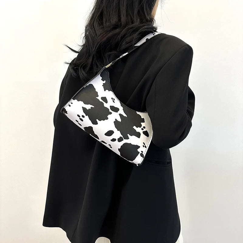 Animal Print Leather Tote – The Camila