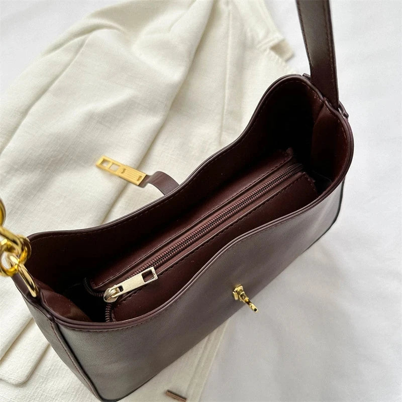 Minimalist Luxury Shoulder Bag – The Isla