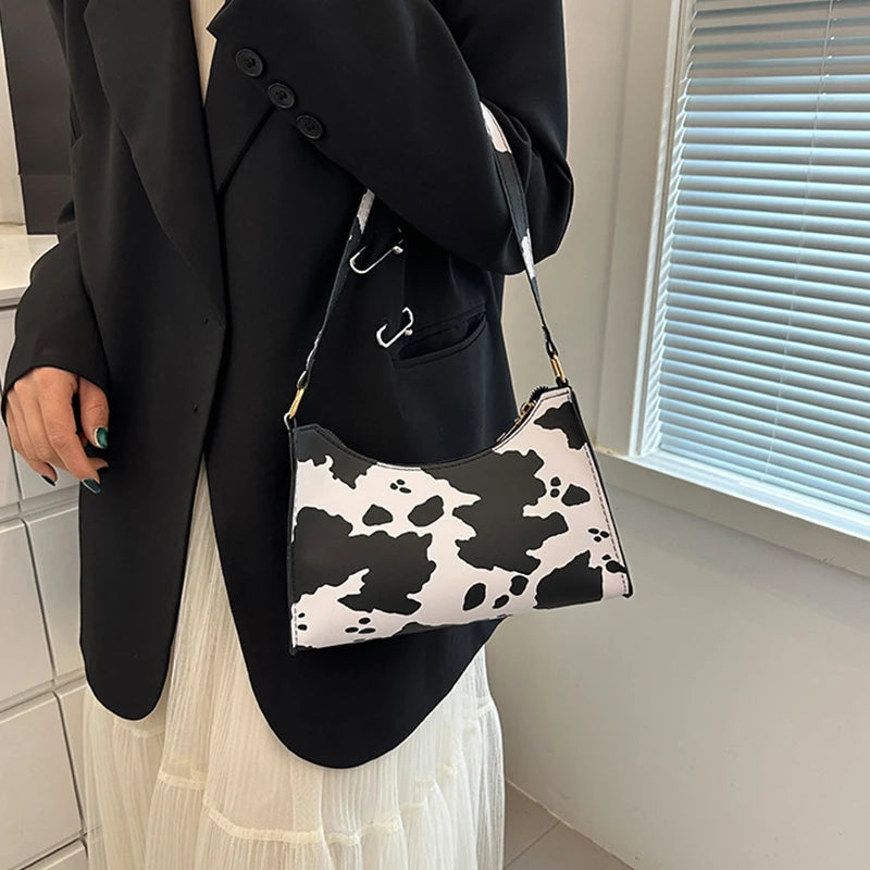 Animal Print Leather Tote – The Camila